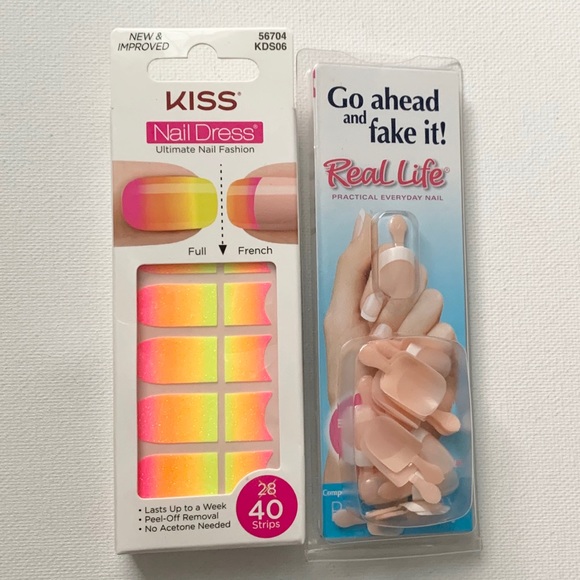 Kiss Other - NEW! 2 Nail Manicure Sets Kiss Other - NEW! 2 Nail Manicure Sets